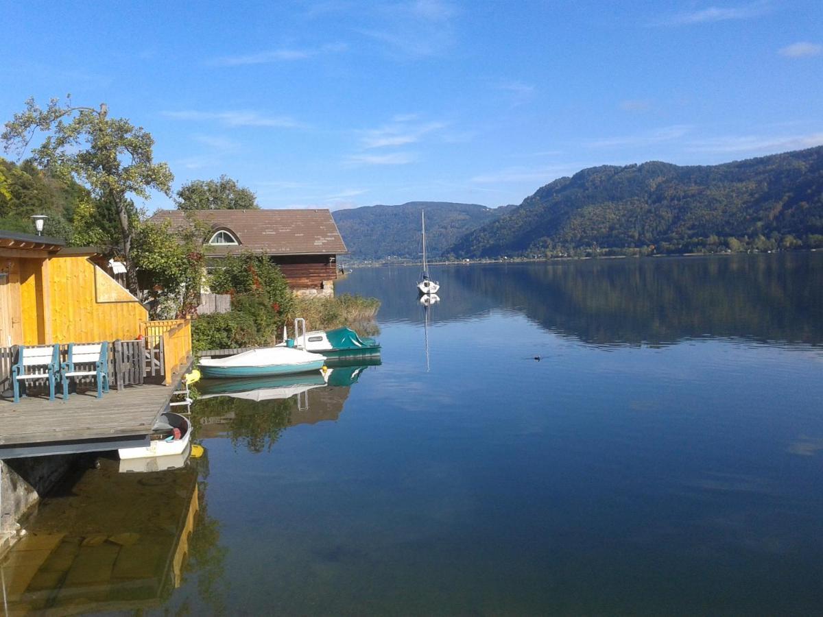 Ferienhaus Burgblick Treffen Buitenkant foto